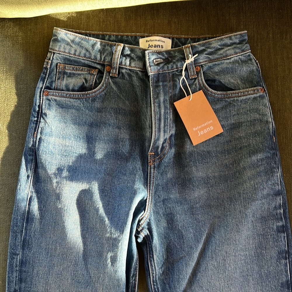 Brand New Reformation Jeans with tags